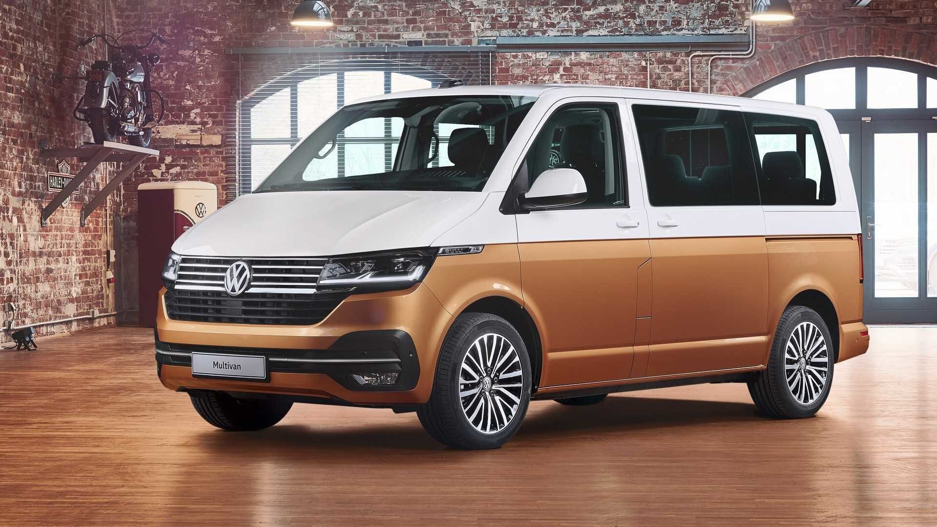 Volkswagen обновляет линейку минивэнов с новым Multivan T7